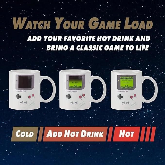 Retro Gameboy Heat Changing Magic Coffee Mug