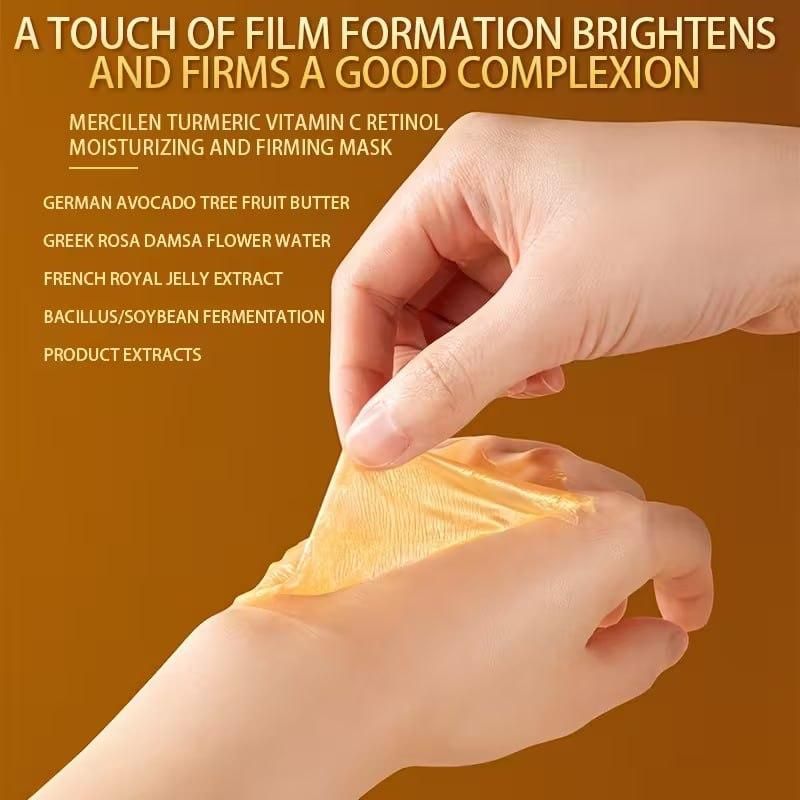 Turmeric Vitamin C Firming Mask – 10 Pc Tube Set
